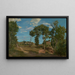 Landschaft bei der Lez - Frédéric Bazille — gerahmtes Bild an der Wand