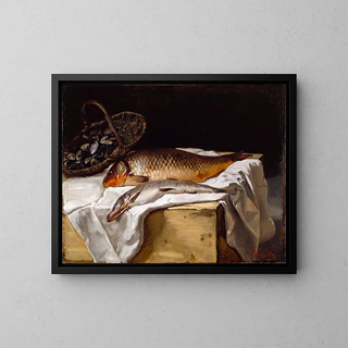 Frdric Bazille - Still Life with Fish.webp