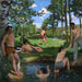Sommerszene - Frédéric Bazille — Ansicht des Kunstwerks