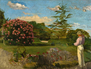 Der kleine Gärtner - Frédéric Bazille — Ansicht des Kunstwerks