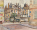 Winkel der Straße Mabillon und der Straße Clément im Jahr 1907, 5. und 6. Bezirk - Frédéric Houbron — Ansicht des Kunstwerks