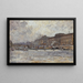 L'Hôtel de la Monnaie et le Pont-Neuf - Frédéric Houbron — gerahmtes Bild an der Wand