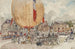 Lancement einer Heißluftballon - Frédéric Houbron — Ansicht des Kunstwerks