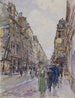 Rue de Bretagne en 1908 3ème arrondissement - Frédéric Houbron — Ansicht des Kunstwerks