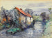 Landschaft mit einem Häuschen - Frederic Charles Vipond Ede — Ansicht des Kunstwerks