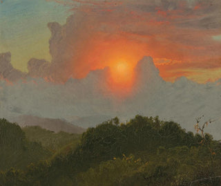 Bewölkter Himmel - Frederic Edwin Church — Ansicht des Kunstwerks