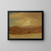 Mont Chimborazo, Ecuador - Frederic Edwin Church — gerahmtes Bild an der Wand