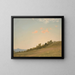 Hügel in Hudson, New York - Frederic Edwin Church — gerahmtes Bild an der Wand