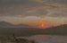 Vallée de l'Hudson, New York, au coucher du soleil - Frederic Edwin Church — Ansicht des Kunstwerks