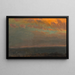 Vallée de l'Hudson au coucher du soleil - Frederic Edwin Church — gerahmtes Bild an der Wand