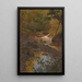 In den Wäldern Neuenglands - Frederic Edwin Church — gerahmtes Bild an der Wand