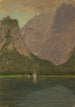 Königssee près de Berchtesgaden Bavière - Frederic Edwin Church — Ansicht des Kunstwerks