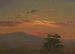 Landschaft bei Sonnenuntergang, Hudson NY - Frederic Edwin Church — Ansicht des Kunstwerks