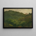 Jamaika-Landschaftsgemälde, Antillen - Frederic Edwin Church — gerahmtes Bild an der Wand