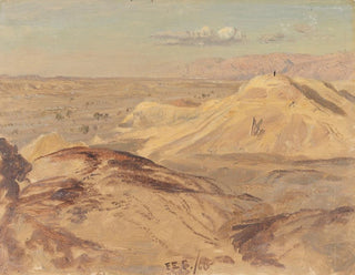 Landschaft bei Petra - Frederic Edwin Church — Ansicht des Kunstwerks