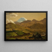 Mont Chimborazo, Ecuador - Frederic Edwin Church — gerahmtes Bild an der Wand