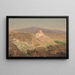 Mont Pentélique - Frederic Edwin Church — gerahmtes Bild an der Wand