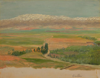 Berge bei Baalbek - Frederic Edwin Church — Ansicht des Kunstwerks