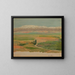 Berge bei Baalbek - Frederic Edwin Church — gerahmtes Bild an der Wand