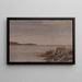 Île de Mount Desert, côte du Maine - Frederic Edwin Church — gerahmtes Bild an der Wand