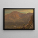 Mont Katahdin und Turner - Frederic Edwin Church — gerahmtes Bild an der Wand