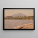 Mont Katahdin vom Togue-Teich aus - Frederic Edwin Church — gerahmtes Bild an der Wand