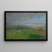 Sommeransicht des Hudson-Tals, New York - Frederic Edwin Church — gerahmtes Bild an der Wand