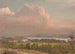 Sonnenuntergang über dem Hudson-Tal - Frederic Edwin Church — Ansicht des Kunstwerks
