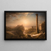 La Syrie par la mer - Frederic Edwin Church — gerahmtes Bild an der Wand
