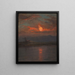 Der Sonnenwagen Fantasy - Frederic Edwin Church — gerahmtes Bild an der Wand