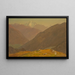 Le Goell près de Berchtesgaden - Frederic Edwin Church — gerahmtes Bild an der Wand