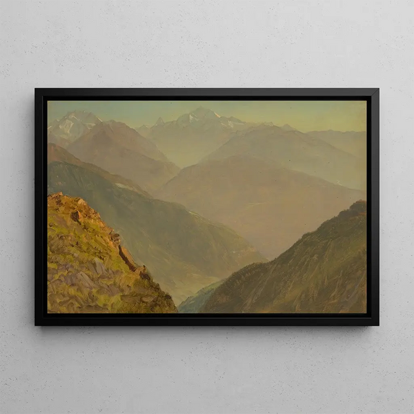 Frederic Edwin Church - The Watzmann and Goell near Berchtesgeden.webp