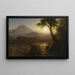 Tropische Landschaft - Frederic Edwin Church — gerahmtes Bild an der Wand
