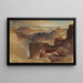 Vue depuis le plateau de Powells, Grand Canyon, Colorado - Frederic Edwin Church — gerahmtes Bild an der Wand
