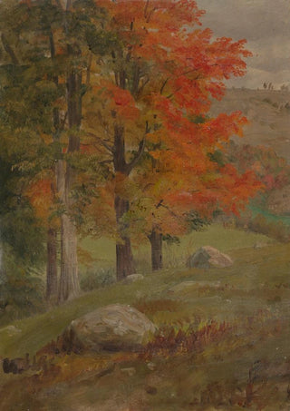 Frederic Edwin Church - Woods in autumn.webp