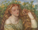 Cheveux d'or - Frederic James Shields — Ansicht des Kunstwerks