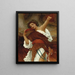 Bacchante - Frederic Leighton — gerahmtes Bild an der Wand