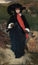 Portrait von May Sartoris - Frederic Leighton — Ansicht des Kunstwerks
