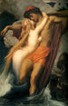 Der Fischer und die Meerjungfrau - Frederic Leighton — Ansicht des Kunstwerks