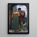 Verheiratete - Frederic Leighton — gerahmtes Bild an der Wand