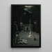 Gott des Feuers der Indianer, die Abreise des Pferdemediziners - Frederic Remington — gerahmtes Bild an der Wand