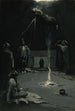 Gott des Feuers der Indianer, die Abreise des Pferdemediziners - Frederic Remington — Ansicht des Kunstwerks