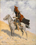 Der Signal der Decke - Frederic Remington — Ansicht des Kunstwerks