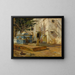 Alger, der Hafen - Frederick Arthur Bridgman — gerahmtes Bild an der Wand