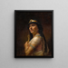 Ein ägyptischer Priester - Frederick Arthur Bridgman — gerahmtes Bild an der Wand