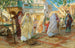 Nach dem Fest Port von Algier - Frederick Arthur Bridgman — Ansicht des Kunstwerks