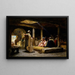 Café à Biskra, Algérie - Frederick Arthur Bridgman — gerahmtes Bild an der Wand
