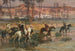 Gemälde, das den Bach überquert, Algerien - Frederick Arthur Bridgman — Ansicht des Kunstwerks