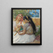 Zwei junge Algerier - Frederick Arthur Bridgman — gerahmtes Bild an der Wand