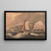 Les Aiguilles, Isle of Wight - Frederick Calvert — gerahmtes Bild an der Wand
